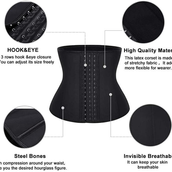 🔥Latex Waist Trainer Postpartum Belt, Sz M-3X - Picture 3 of 6